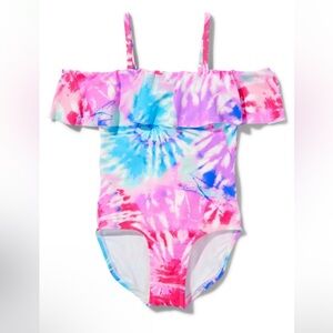 Sugar and Jade Tie Dye Off The Shoulder One Piece